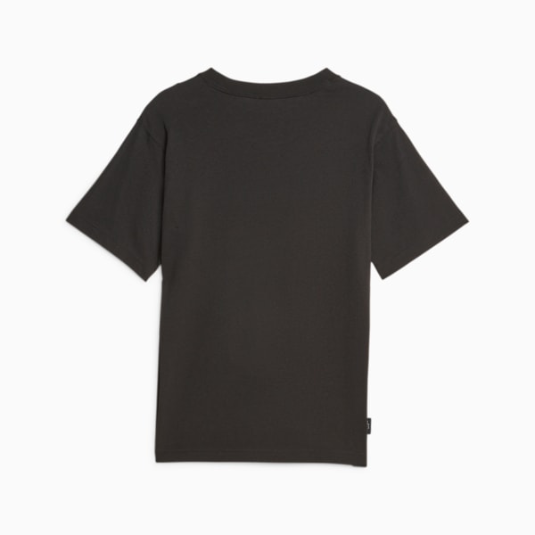 DOWNTOWN Women's Graphic Tee, PUMA Black, extralarge