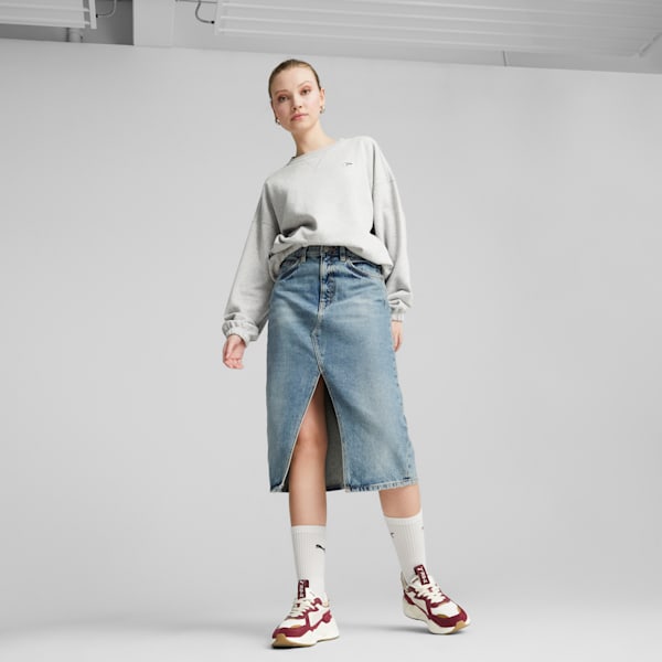 DOWNTOWN Women s Oversized Sweatshirt PUMA