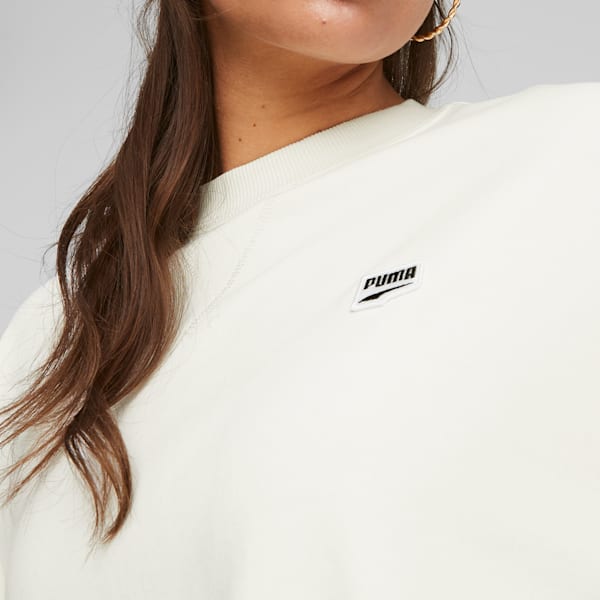 Sudadera holgada DOWNTOWN para mujer, Warm White, extralarge