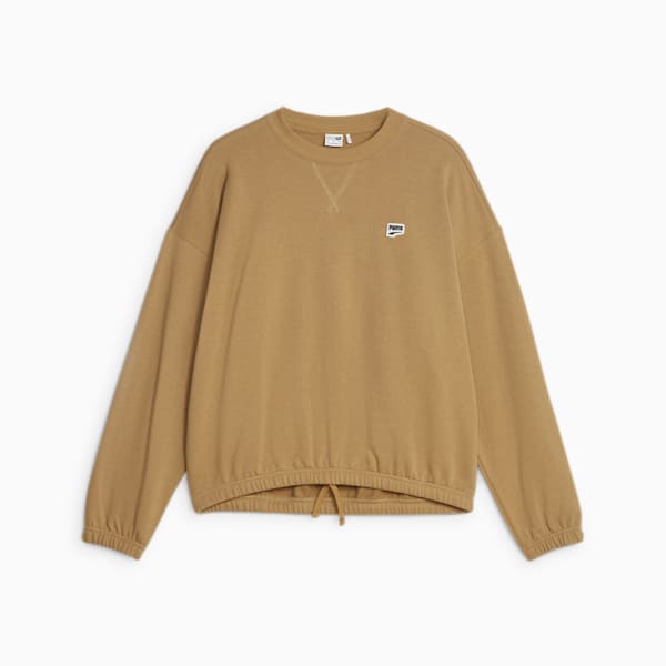Sudadera holgada DOWNTOWN para mujer, Toasted, extralarge