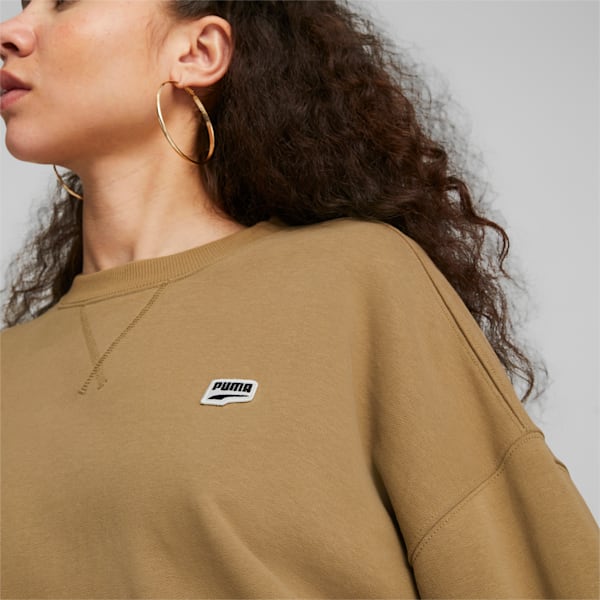 Sudadera holgada DOWNTOWN para mujer, Toasted, extralarge