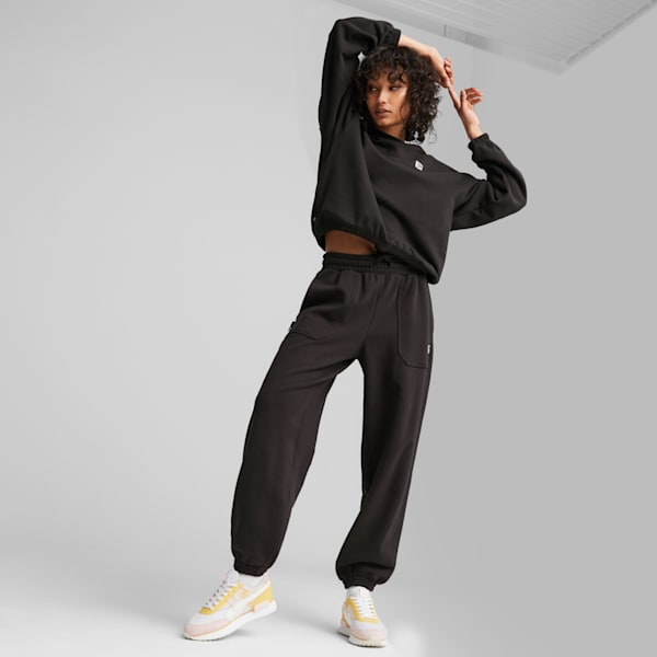 Pantalon en molleton DOWNTOWN Femme, PUMA Black, extralarge