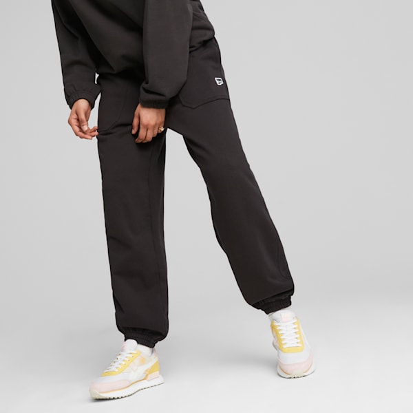 Pantalon en molleton DOWNTOWN Femme, PUMA Black, extralarge