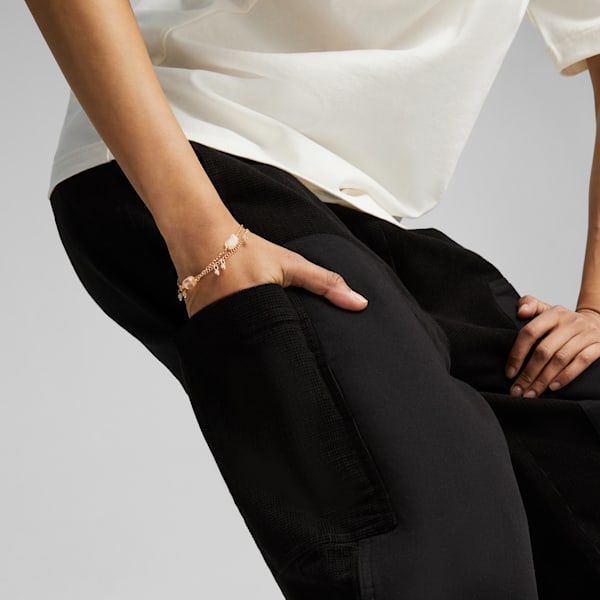 Pantalon en velours côtelé décontracté Downtown Femme, PUMA Black, extralarge