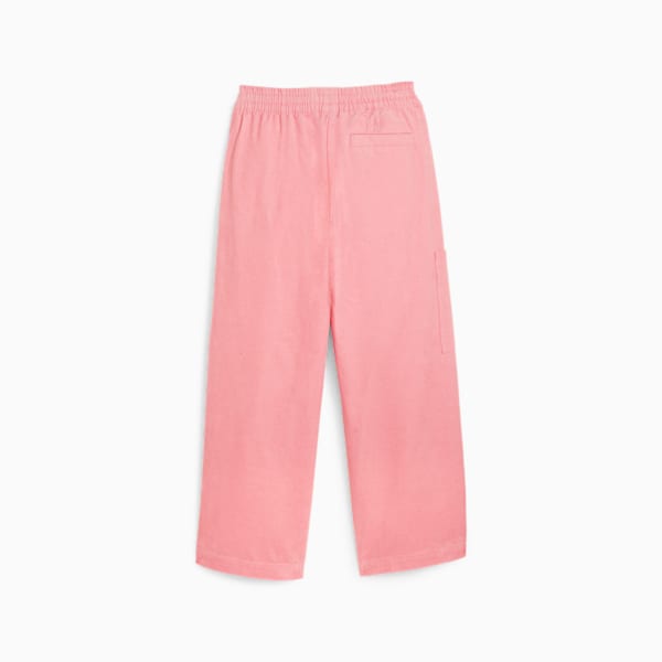 DOWNTOWN Women's Corduroy Pants, Peach Smoothie, extralarge-IND