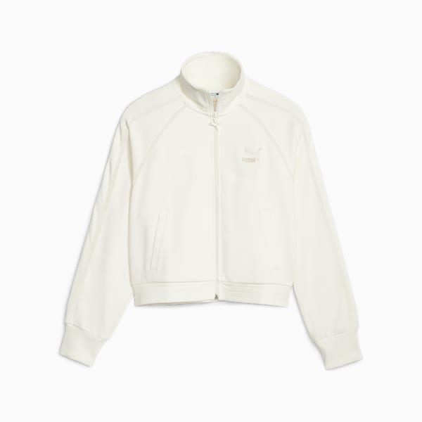 T7 Women's Track Jacket, Warm White, extralarge
