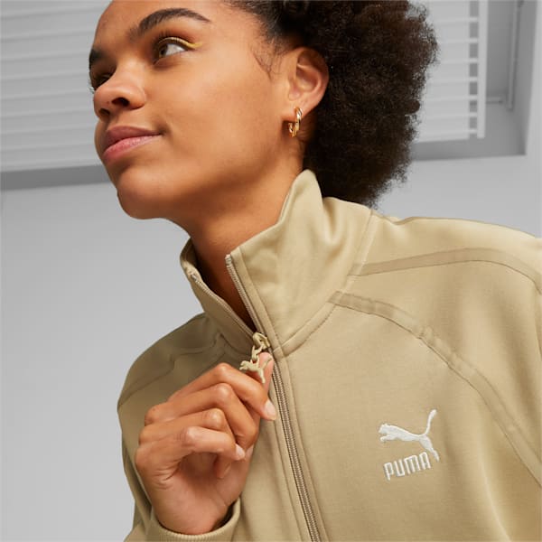 T7 Women's Track Jacket, Sand Dune, extralarge-IND