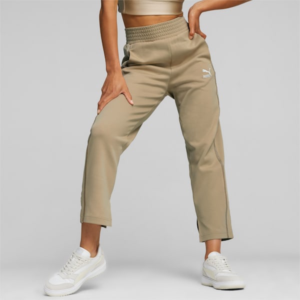 T7 Women's High Waist Pants, Sand Dune, extralarge