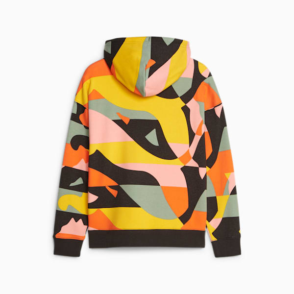 Sudadera con Capucha Sportswear by PUMA para mujer, PUMA Black-AOP, extralarge