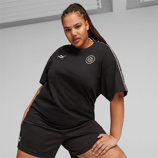 Dare To Panel Women's Football T-shirt, PUMA Black, extralarge-IND