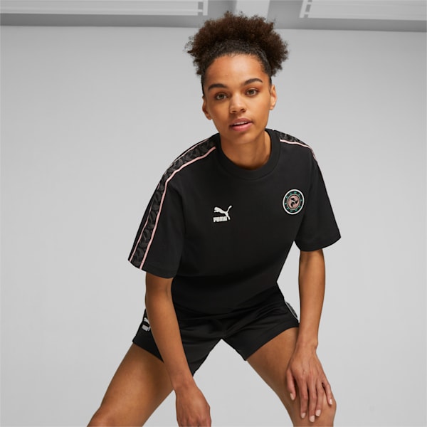 Dare To Panel Women's Football T-shirt, PUMA Black, extralarge-IND