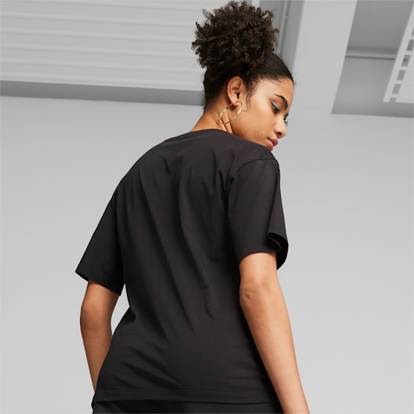 PUMA SQUAD Women's T-shirt, PUMA Black, extralarge-IND