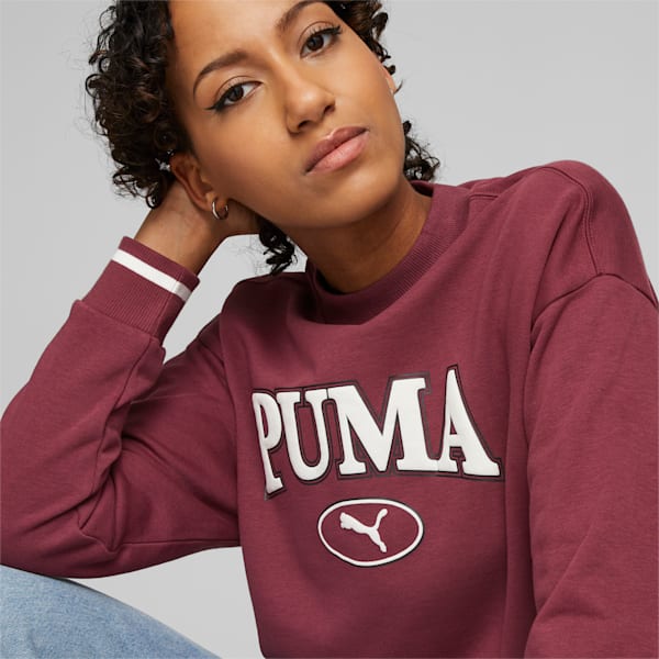 SQUAD Women's Sweatshirt, Dark Jasper, extralarge-IND