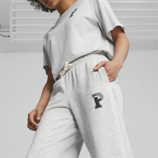 PUMA SQUAD Women's Sweatpants, Light Gray Heather, extralarge