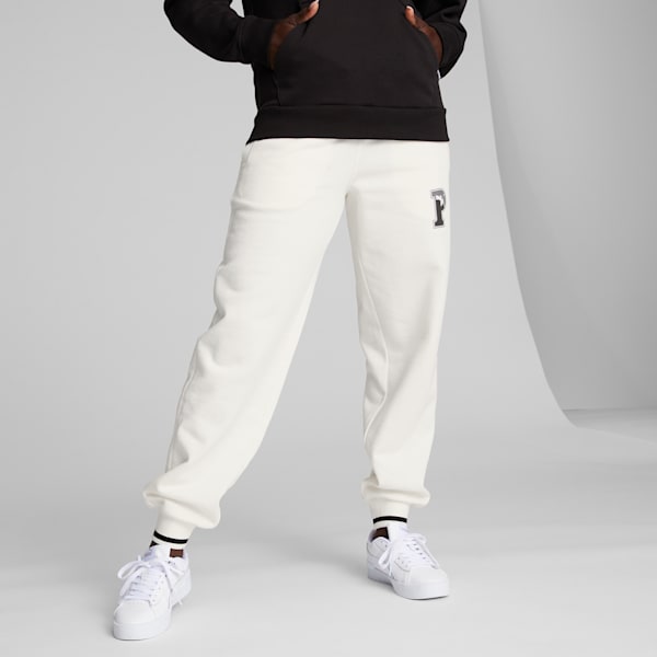 Pants deportivos PUMA SQUAD para mujer, Warm White, extralarge