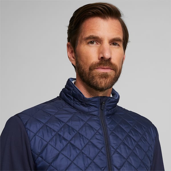 Men's Golf Frost Quilted Jacket, Navy Blazer-Slate Sky, extralarge-GBR