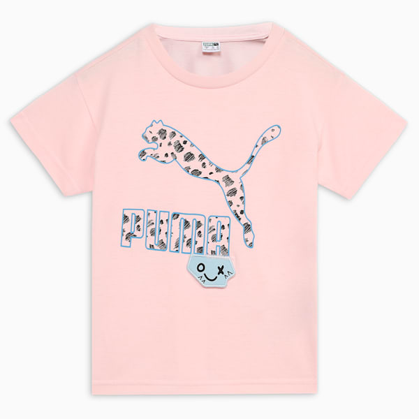 Classics Mix Match Kid's Tee, Frosty Pink, extralarge-IND