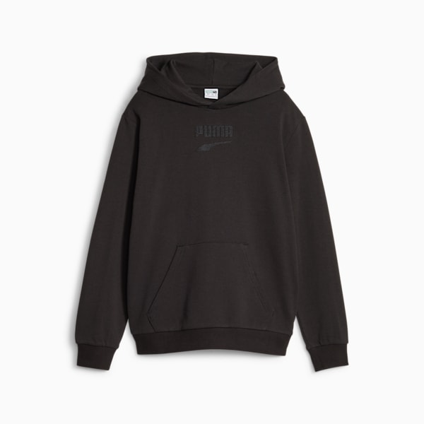 Chandail à capuchon à logo Downtown Logo Jeunes, PUMA Black, extralarge