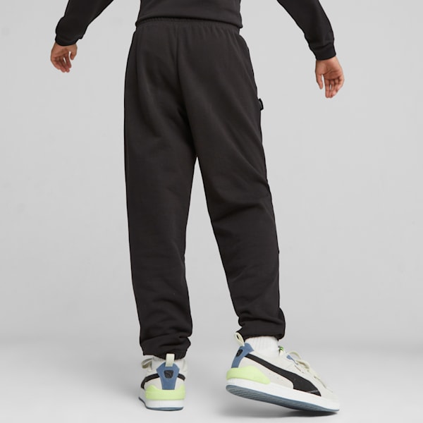 Pants deportivos Downtown para jóvenes, PUMA Black, extralarge