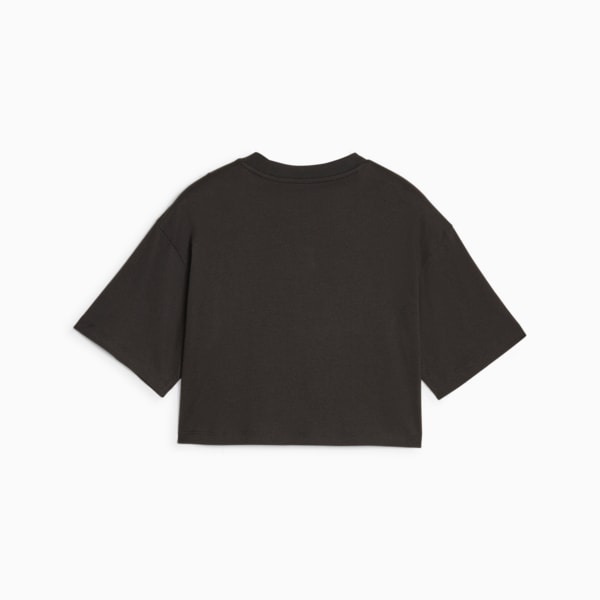 Classics Big Kids' Cropped Tee, PUMA Black, extralarge