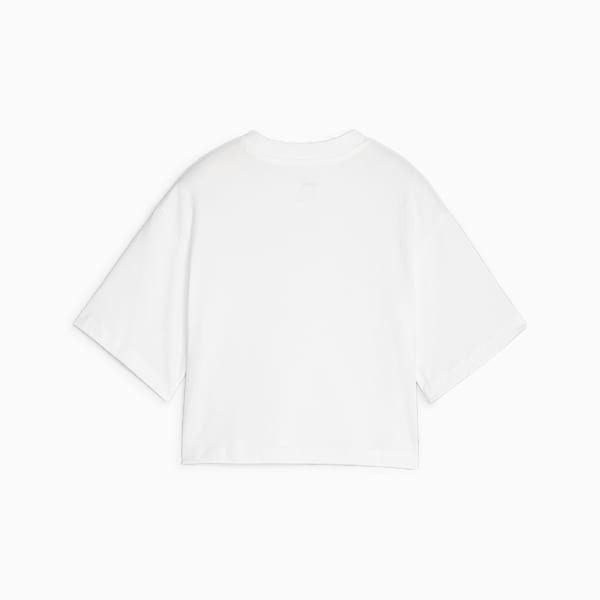 T-shirt court Classics Enfant et Adolescent, PUMA White, extralarge