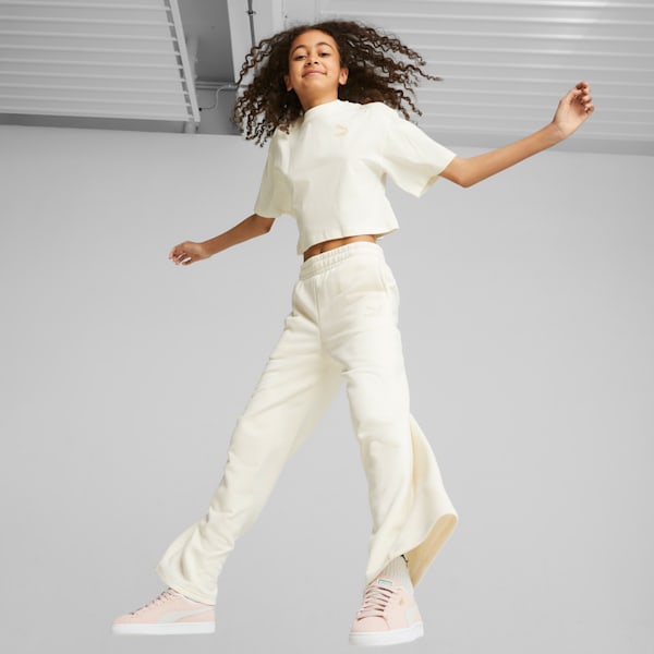 Classics Big Kids' Cropped Tee, no color, extralarge