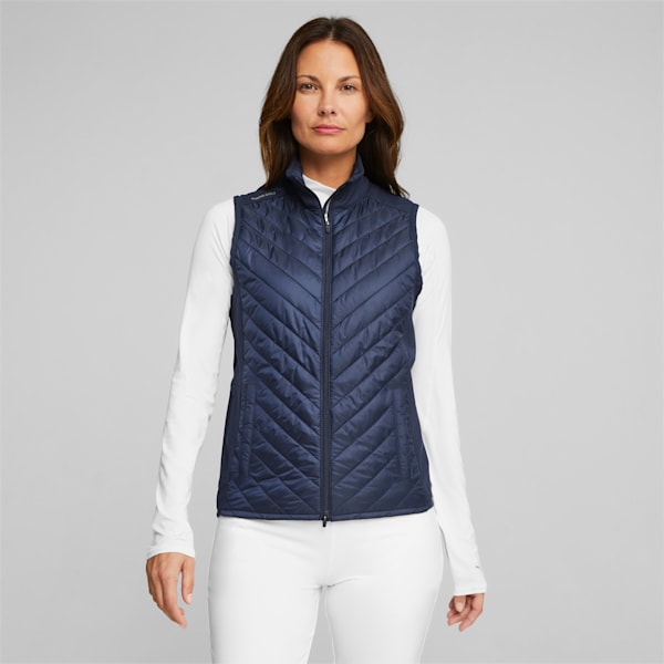 Frost Women's Golf Quilted Vest, Navy Blazer, extralarge-GBR