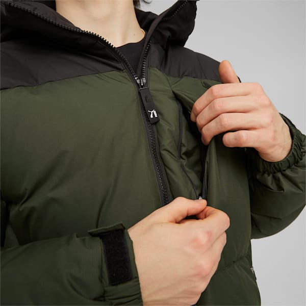   Essentials Boys' Lightweight Water-Resistant Packable  Hooded Puffer Coat, Dark Olive, X-Small : Clothing, Shoes & Jewelry