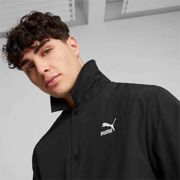 メンズ CLASSICS コーチ ジャケット, PUMA Black, extralarge-JPN