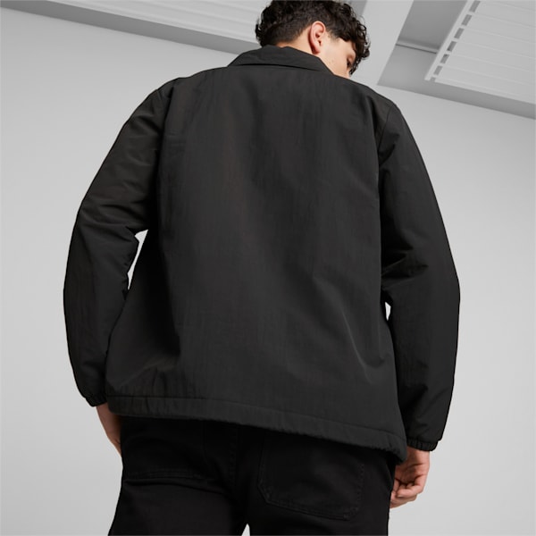 メンズ CLASSICS コーチ ジャケット, PUMA Black, extralarge-JPN