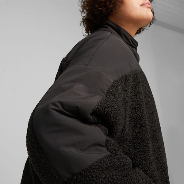 Puma sherpa jacket new arrivals