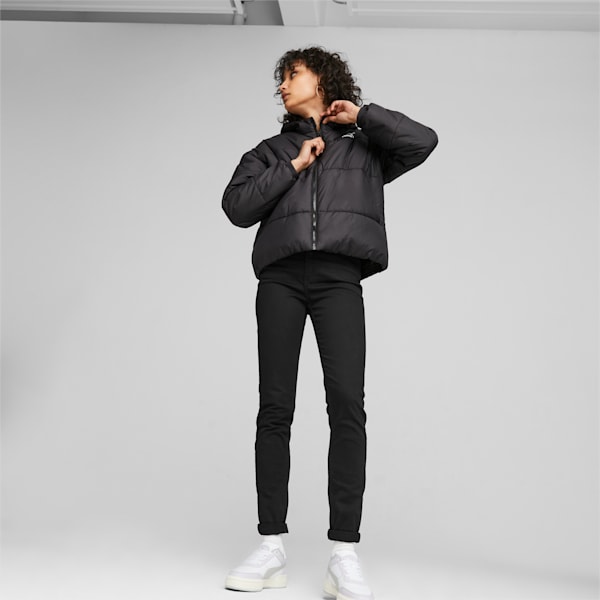 Classics Women's Padded Jacket, PUMA Black, extralarge-IND