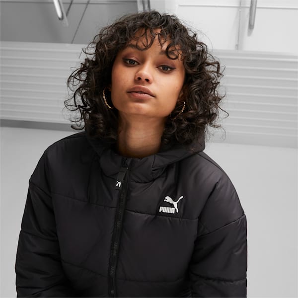 Chamarra acolchada Classics para mujer, PUMA Black, extralarge