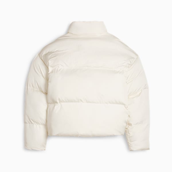 Classics Oversized Women's Puffer Jacket, Frosted Ivory, extralarge