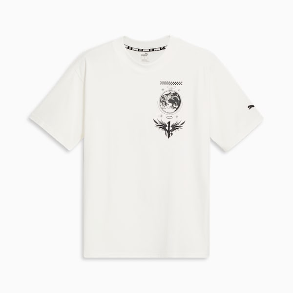 Playera deportiva PUMA x MELO, PUMA White, extralarge