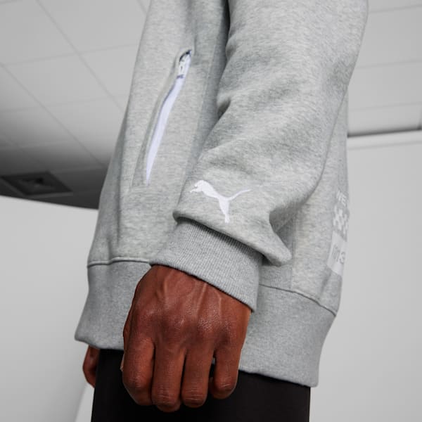 PUMA x MELO Hoodie, Light Gray Heather, extralarge