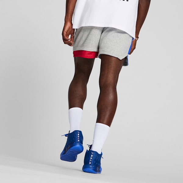 Shorts PUMA x MELO Ralph, Light Gray Heather, extralarge