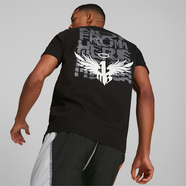 PUMA x LAMELO BALL Not From Here Men's Tee, PUMA Black