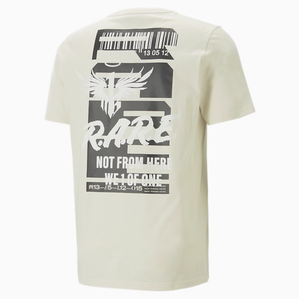 PUMA X MELO Men's T-Shirt, Whisper White, extralarge-IND