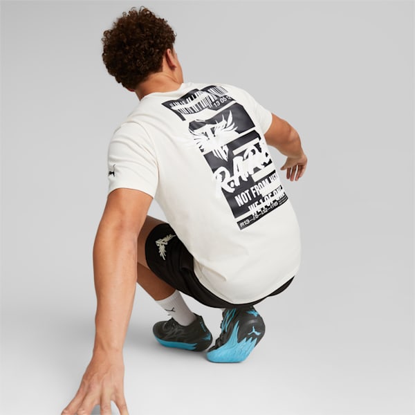 PUMA x LAMELO BALL Whispers Men's Basketball Tee, Whisper White