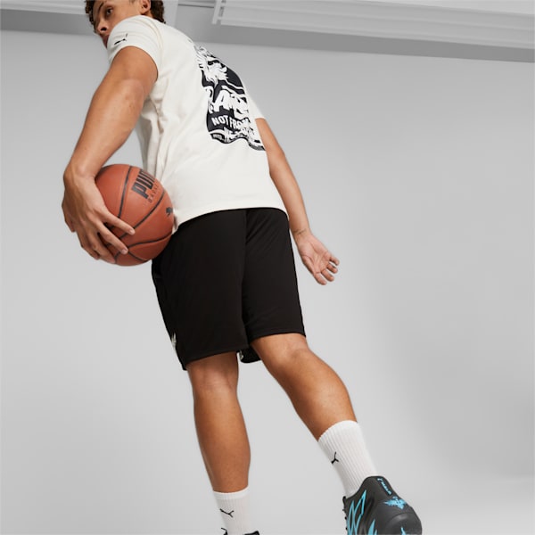 PUMA x MELO Flare Shorts, PUMA Black, extralarge-GBR