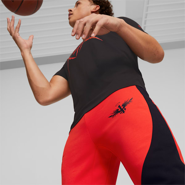 PUMA x LAMELO BALL Rare Dime Men's Basketball Pants, PUMA Red, extralarge
