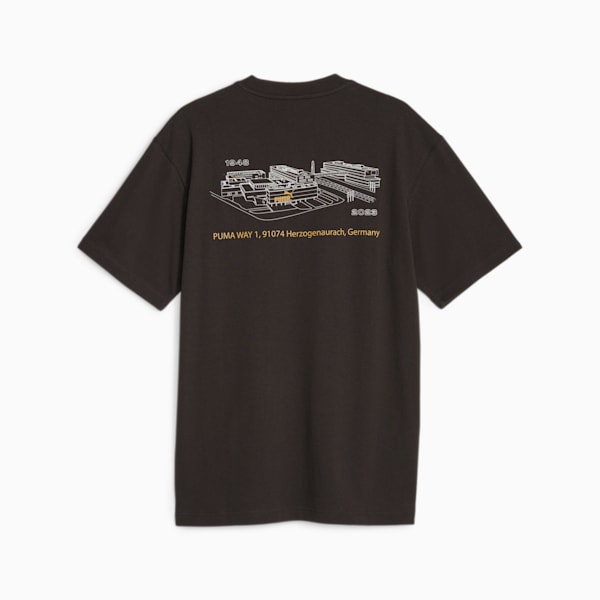 PUMA 75 Logo Celebration Men's Tee, PUMA Black, extralarge-GBR