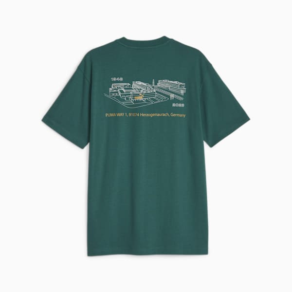 PUMA 75 Logo Celebration Men's T-shirt, Malachite, extralarge-AUS