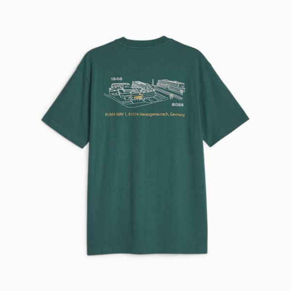PUMA 75 Logo Celebration Men's T-shirt, Malachite, extralarge-IND