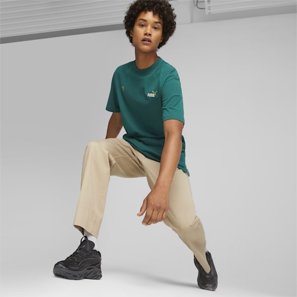 PUMA 75 Logo Celebration Men's T-shirt, Malachite, extralarge-IND