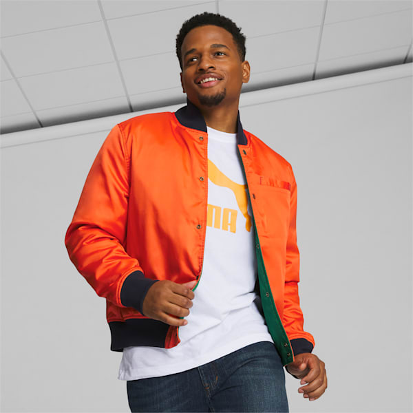 Orange puma jacket discount