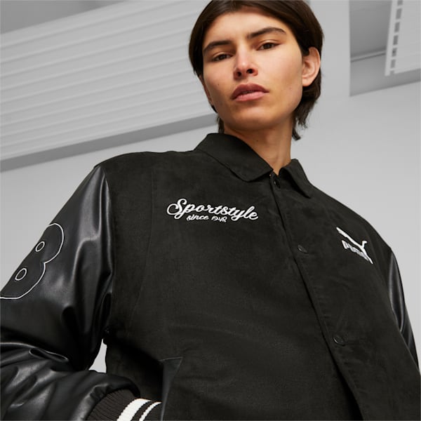 Varsity Leather Blouson - Men - Ready-to-Wear