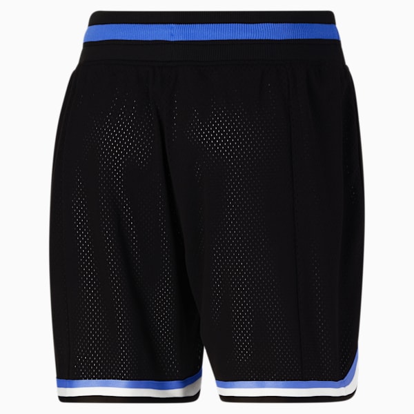 Skylar Hoops Culture Women's Basketball Shorts, Frosted Ivory-PUMA Black, extralarge-GBR