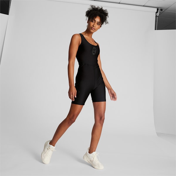 PUMA HOOPS x SKYLAR Culture Shifter Women's Bodysuit, PUMA Black, extralarge